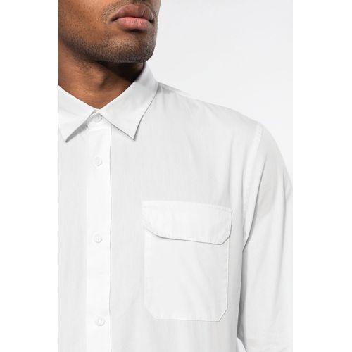 Men's long-sleeved safari shirt