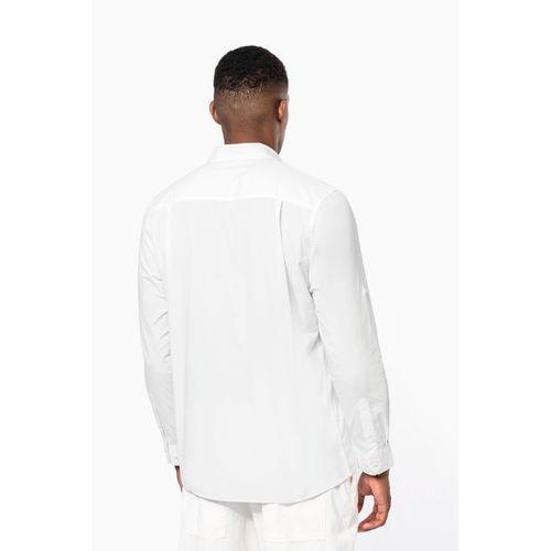 Men's long-sleeved safari shirt
