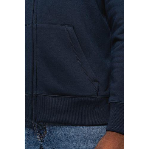 Full zip hooded sweatshirt