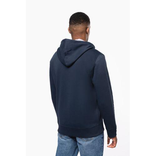 Full zip hooded sweatshirt