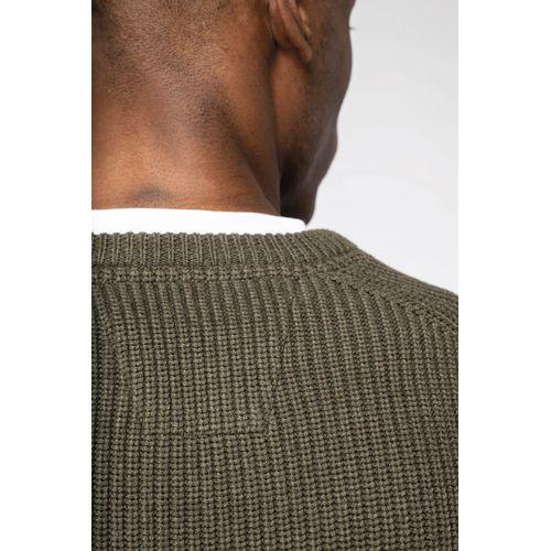 Pull écoresponsable à grosses mailles homme