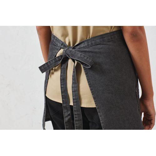 Denim waist apron