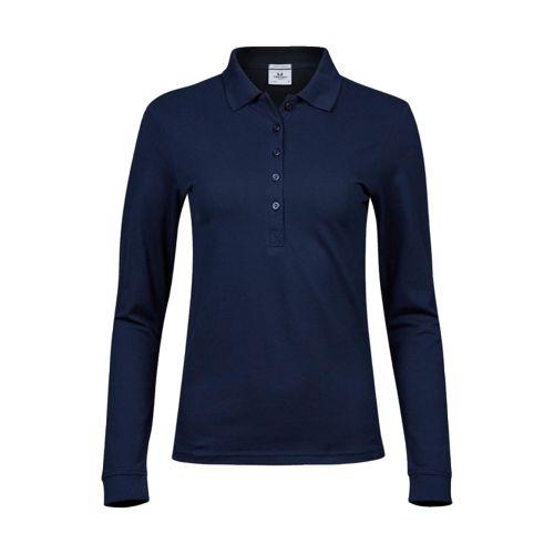 Ladies Luxury LS Stretch Polo