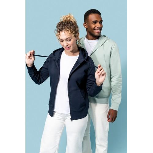 Men's eco-friendly zip-through hoodie