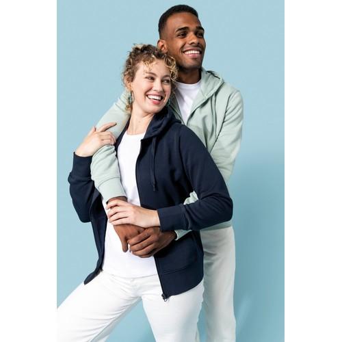 Men's eco-friendly zip-through hoodie