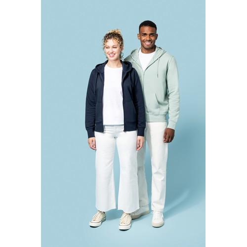 Men's eco-friendly zip-through hoodie
