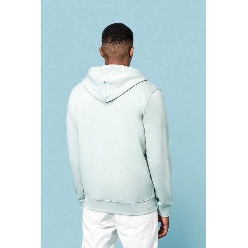 Men's eco-friendly zip-through hoodie