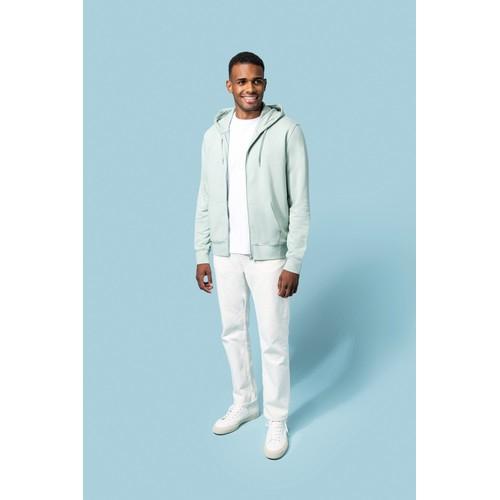 Men's eco-friendly zip-through hoodie