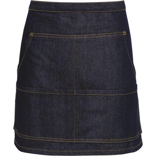Denim waist apron