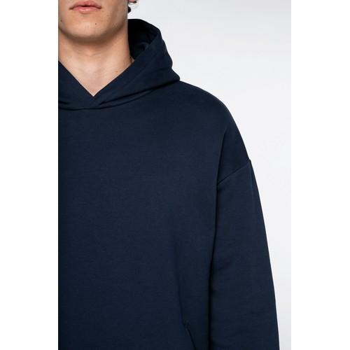 Eco-friendly unisex oversized hooded sweatshirt