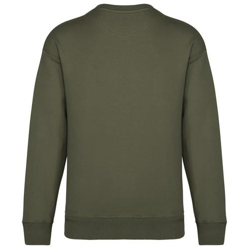 Sweat-shirt écoresponsable à col rond oversize unisexe