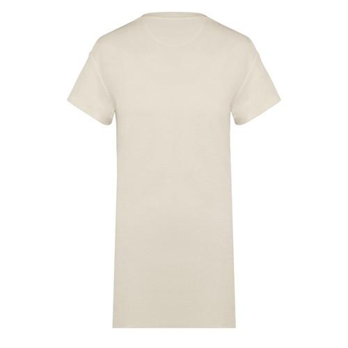 Eco-friendly ladie's Terry Towel dropped shoulders t-shirt dress