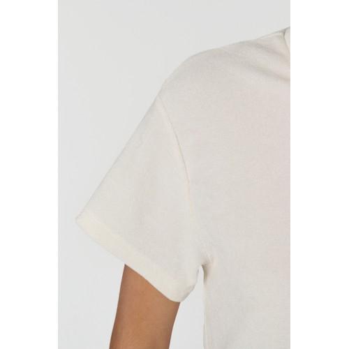 Eco-friendly ladie's Terry Towel dropped shoulders t-shirt dress