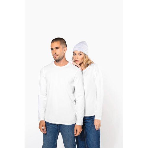 T-shirt col rond manches longues homme