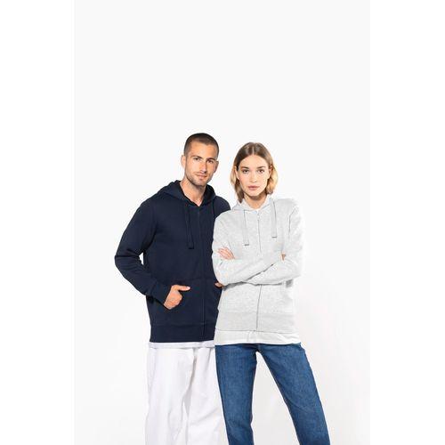 Ladies' full zip hooded sweatshirt