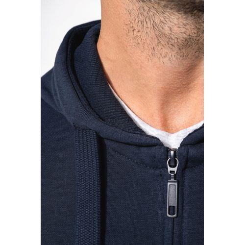 Men's full zip hooded sweatshirt