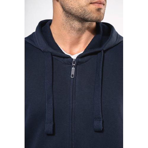 Men's full zip hooded sweatshirt