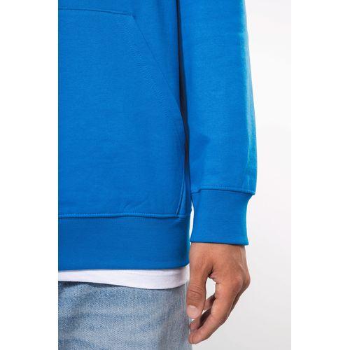Men's contrast hooded sweatshirt