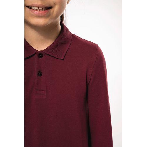 Polo manches longues enfant