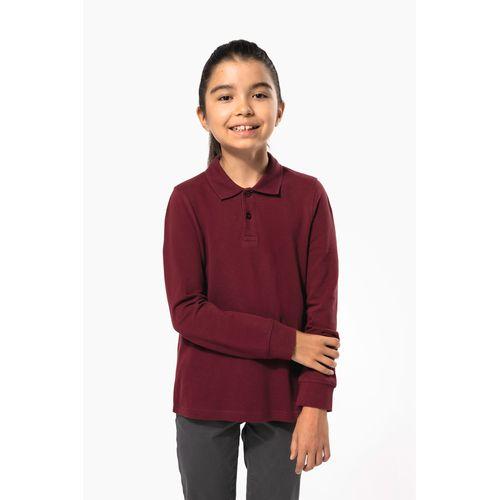 Polo manches longues enfant