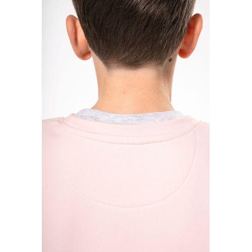 Kids' eco-friendly crew neck sweatshirt