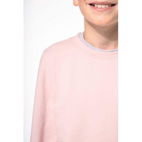 Kids' eco-friendly crew neck sweatshirt