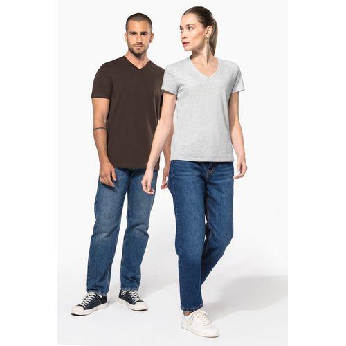 T-shirt col V manches courtes homme