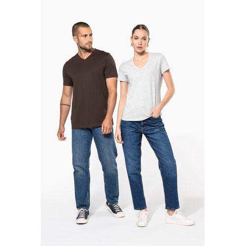 T-shirt col V manches courtes homme