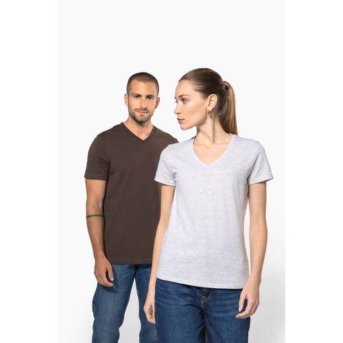 T-shirt col V manches courtes homme