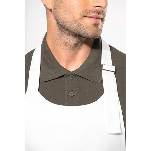 Cotton apron high-temperature washable