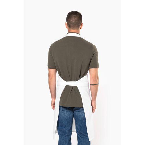 Cotton apron high-temperature washable