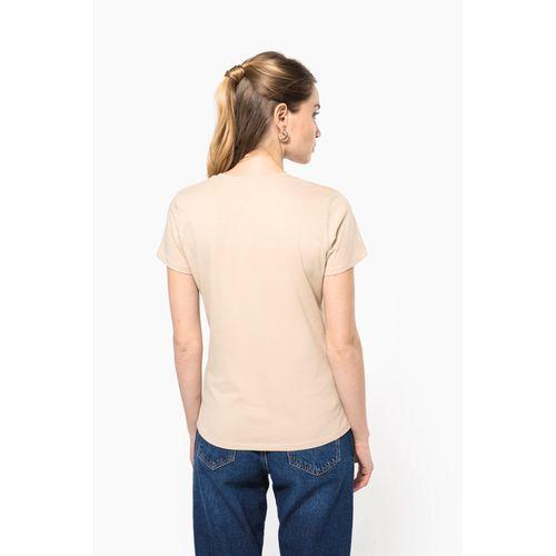 T-shirt col rond manches courtes femme