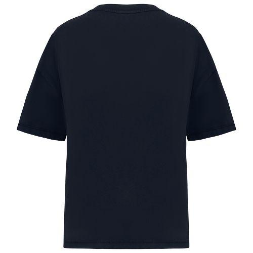 Ladies' eco-friendly washed effect oversized t-shirt