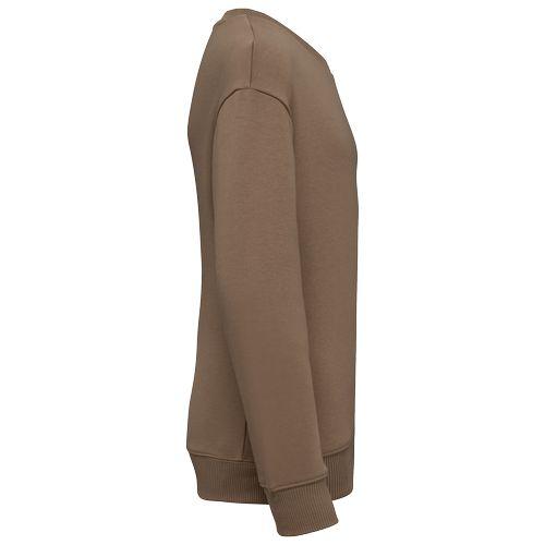 Sweat-shirt écoresponsable à col rond oversize enfant