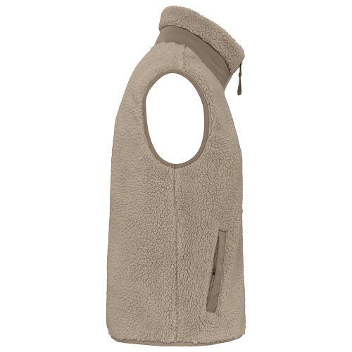 Bodywarmer écoresponsable en sherpa unisexe