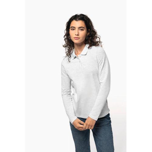 Polo manches longues femme