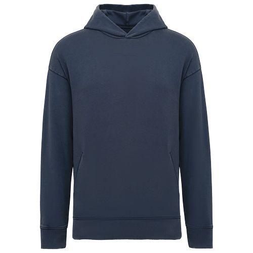 Sweat-shirt écoresponsable à capuche délavé oversize unisexe