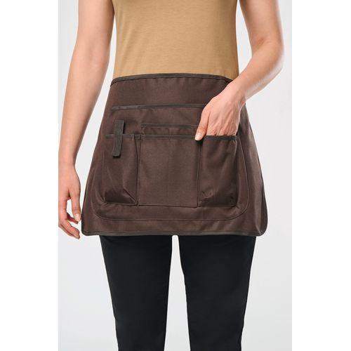 Tablier court de jardinage écoresponsable unisexe