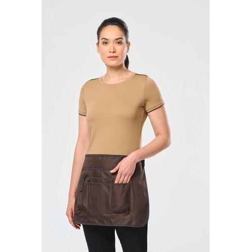 Tablier court de jardinage écoresponsable unisexe