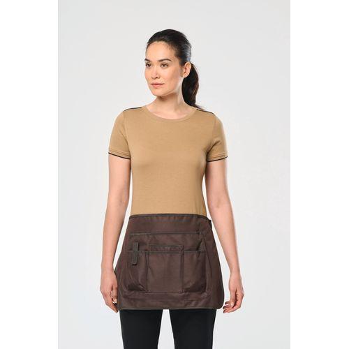 Tablier court de jardinage écoresponsable unisexe