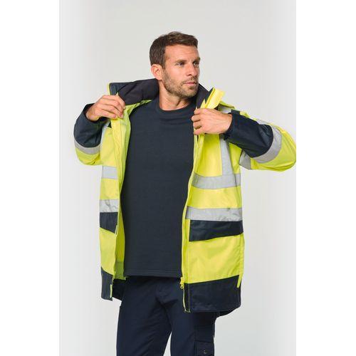 Parka de sécurité recyclée 4 en 1 unisexe