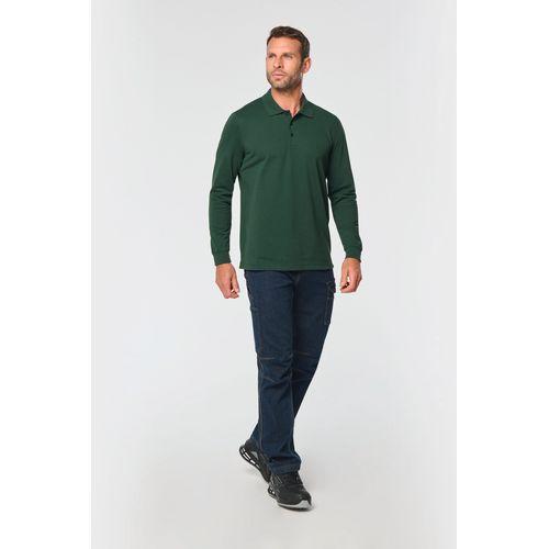 Polo manches longues homme