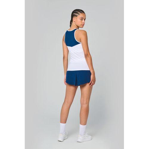Débardeur de padel bicolore femme