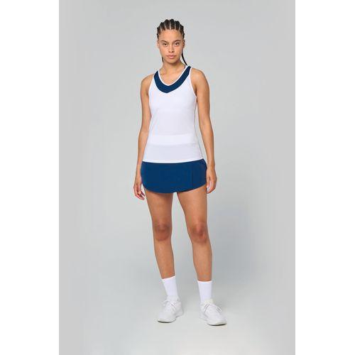 Débardeur de padel bicolore femme