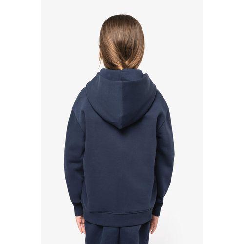 Sweat-shirt écoresponsable à capuche oversize enfant