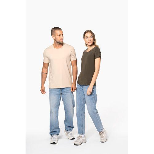 T-shirt col rond manches courtes femme