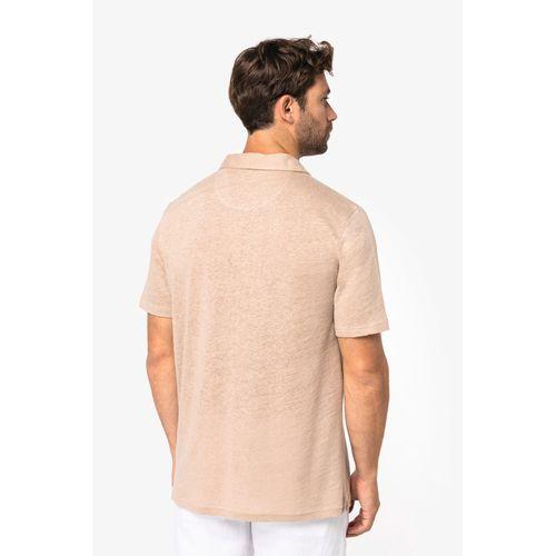 Polo en lin homme