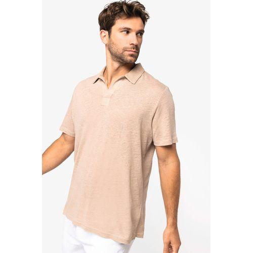 Polo en lin homme