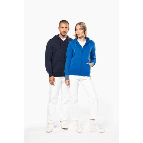 Ladies' eco-friendly zip-through hoodie
