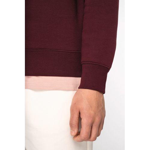 Sweat-shirt écoresponsable à col montant zippé homme